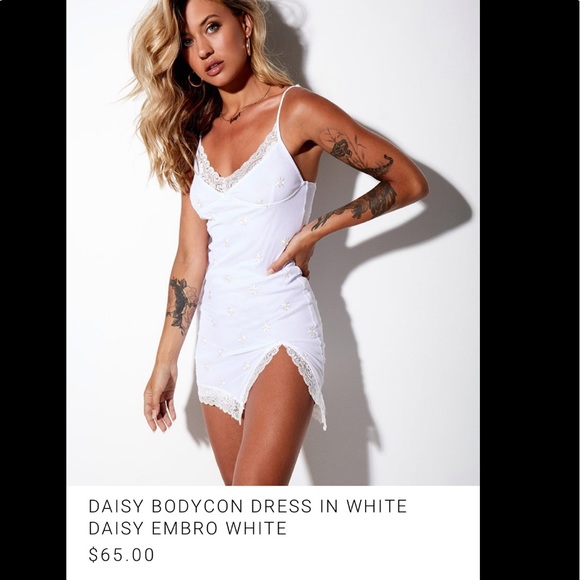 Beautiful White Motel Rocks Dress - Picture 3 of 4